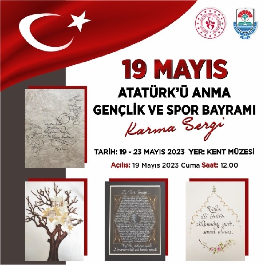 19 MAYIS KARMA SERGİSİ YALOVALILARIN BEĞENİSİNE SUNULACAK