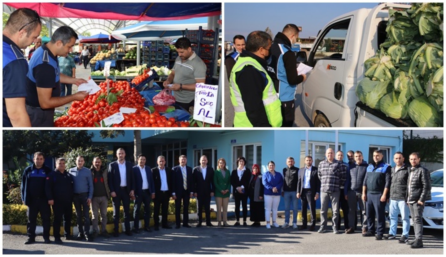 2022 YILINDA 46 BİN 335 TON SEBZE VE MEYVE ÇIKIŞI YAPILDI