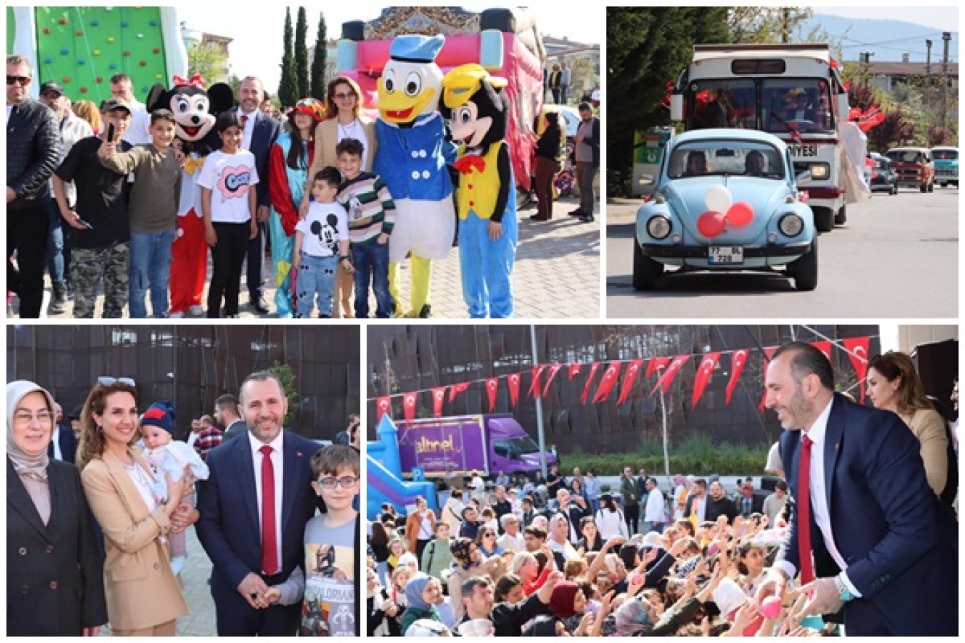 23 NİSAN’DA YALOVA OYUN BAHÇESİNE DÖNÜŞTÜ