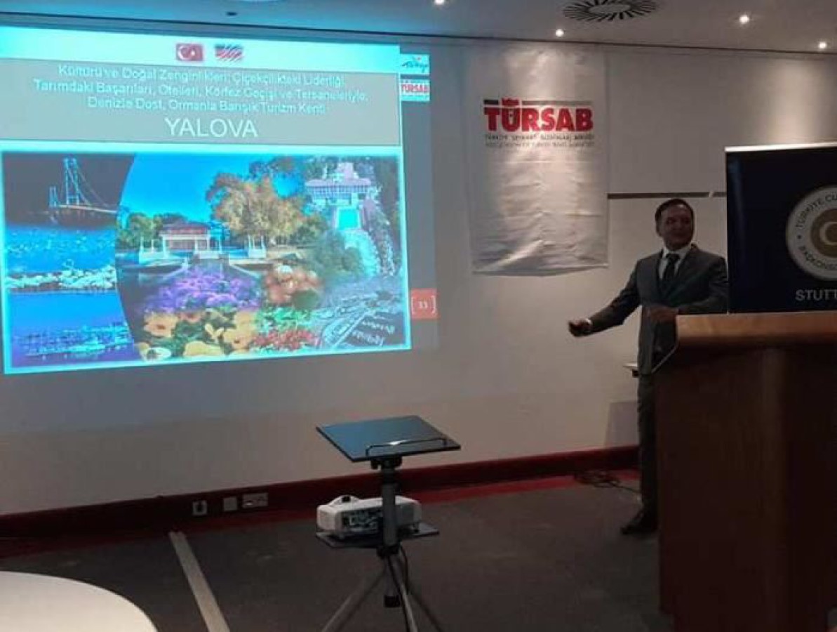 ALMANLARA SEVGİNİN BAŞKENTİ YALOVA ANLATILDI