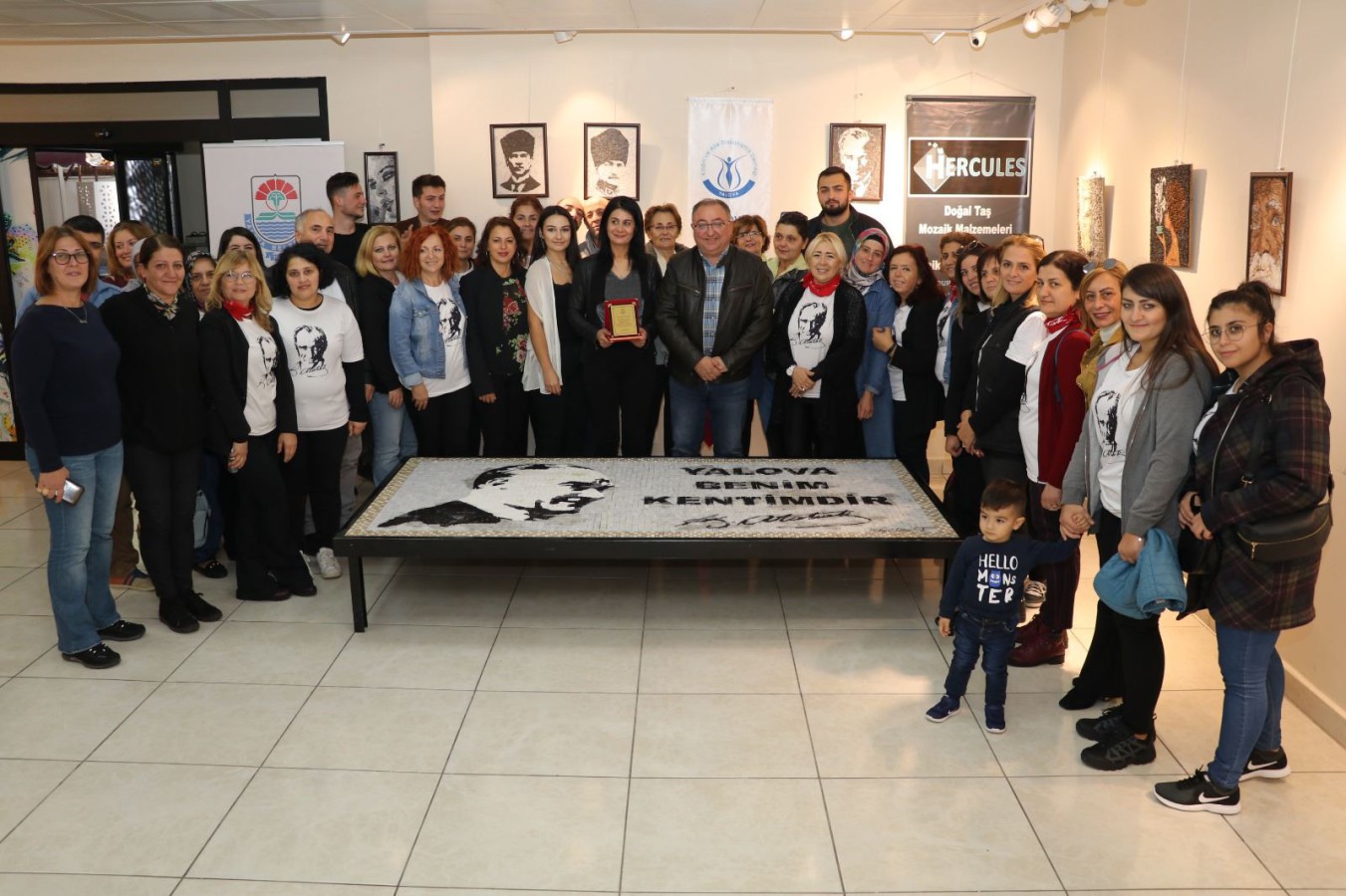 ATA’NIN MOZAİK PANOSU 10 KASIM’DA YERİNİ ALACAK