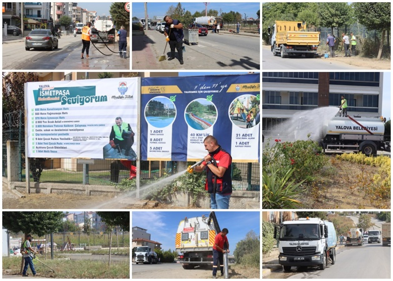 BAĞ SOKAK VE ÇEVRESİNDE KAPSAMLI TEMİZLİK