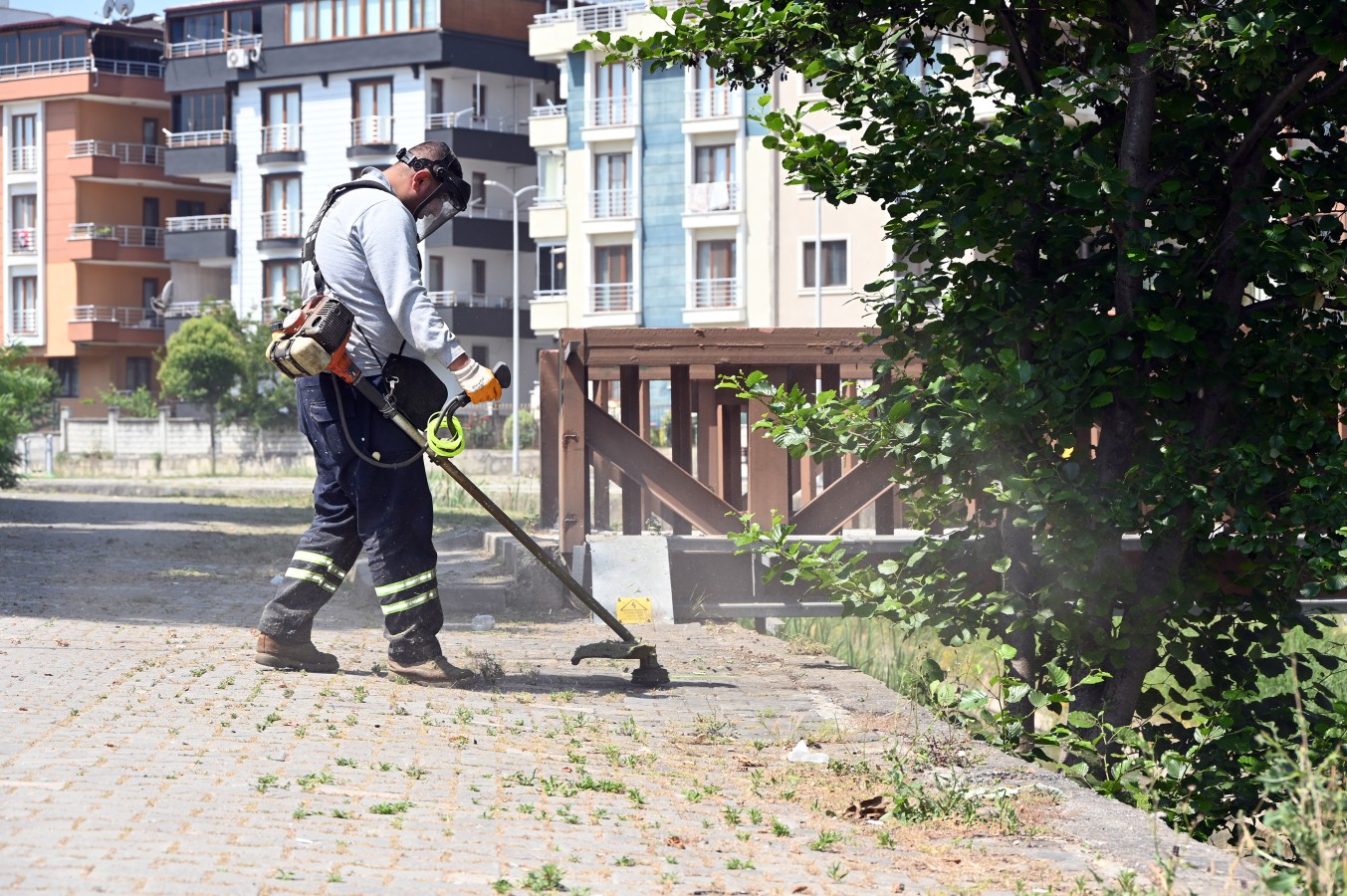 BALABAN DERESİ ETRAFINDA ÇEVRE DÜZENLEME ÇALIŞMASI YAPILIYOR