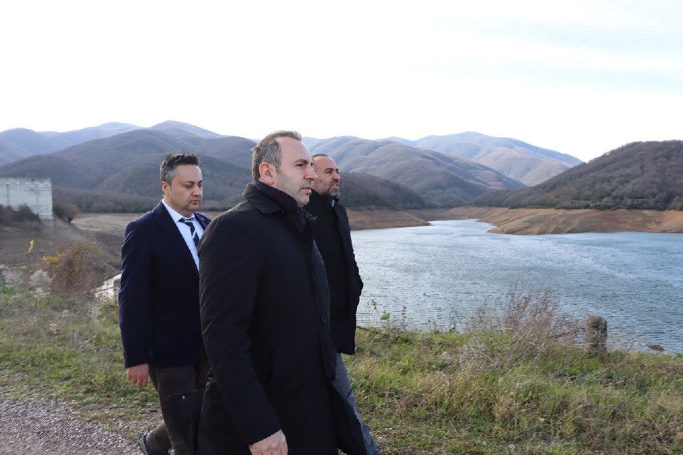 BARAJIN SON DURUMUNU YERİNDE İNCELEDİLER