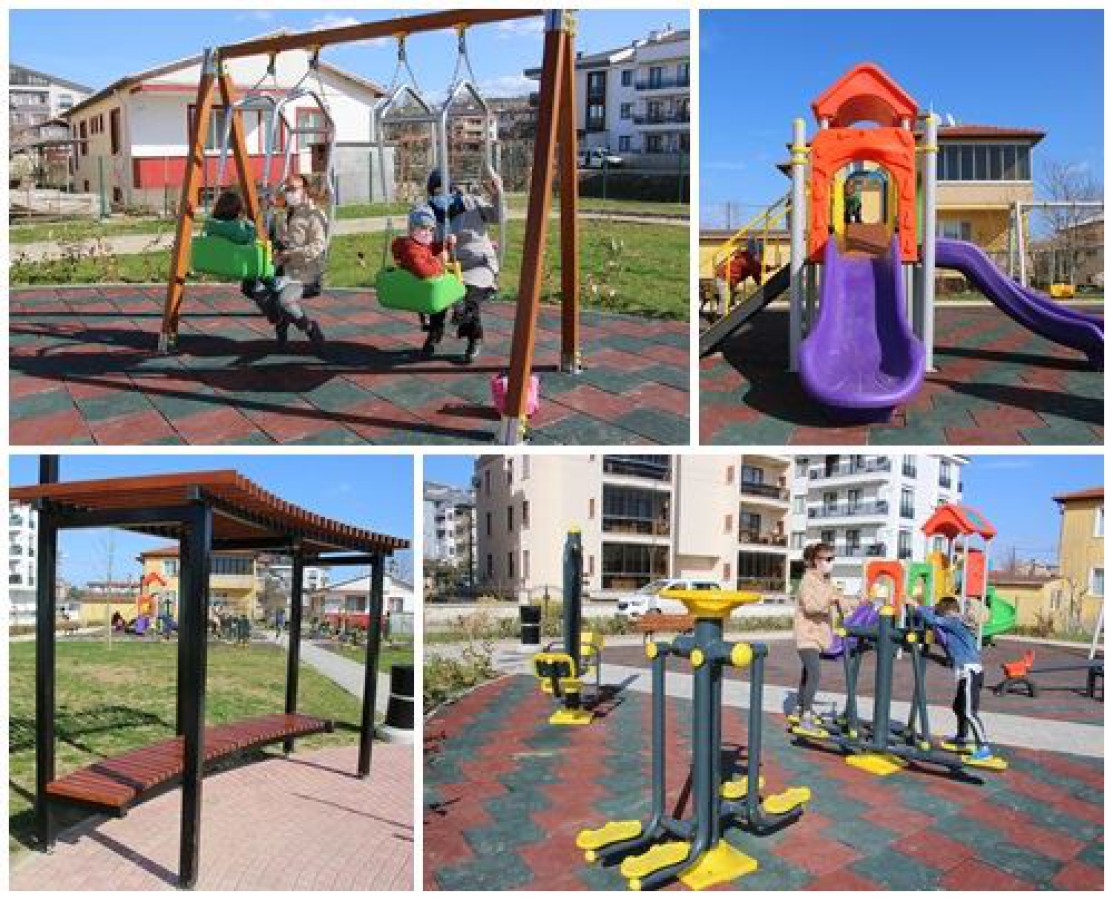 BARIŞ MANÇO SOKAĞINA YENİ PARK YAPILDI