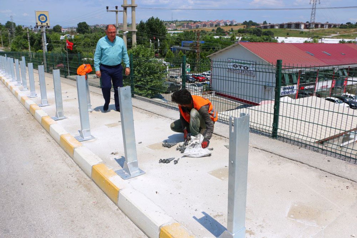 BARİYER ÇALIŞMASI BAŞLATILDI