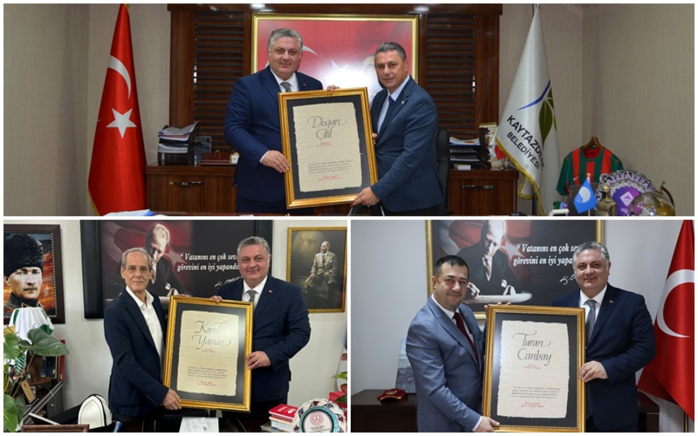 BAŞKAN GÜREL’DEN BAŞKANLARA ZİYARET