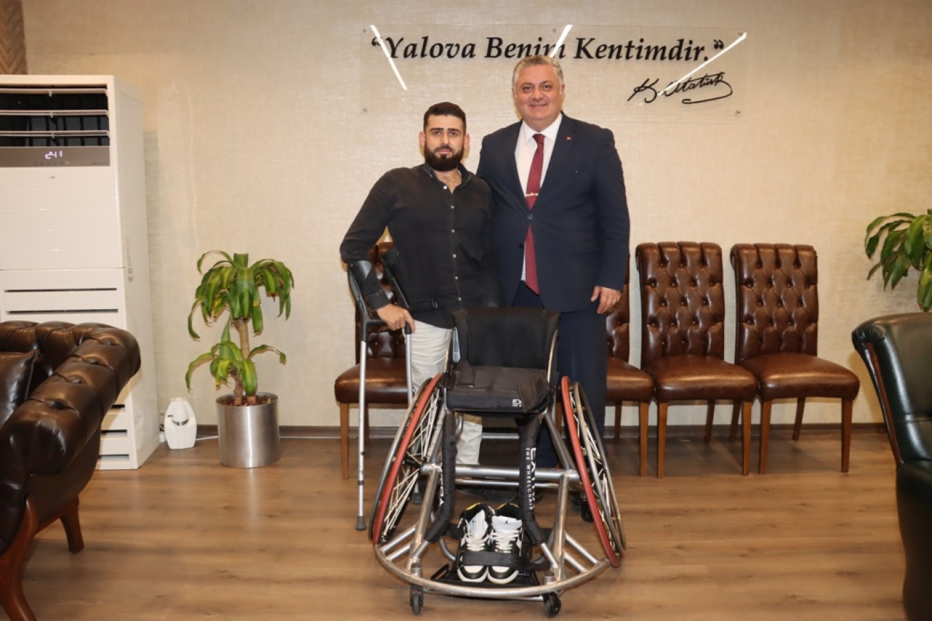 BAŞKAN GÜREL’DEN SARIYILDIZ’A DESTEK