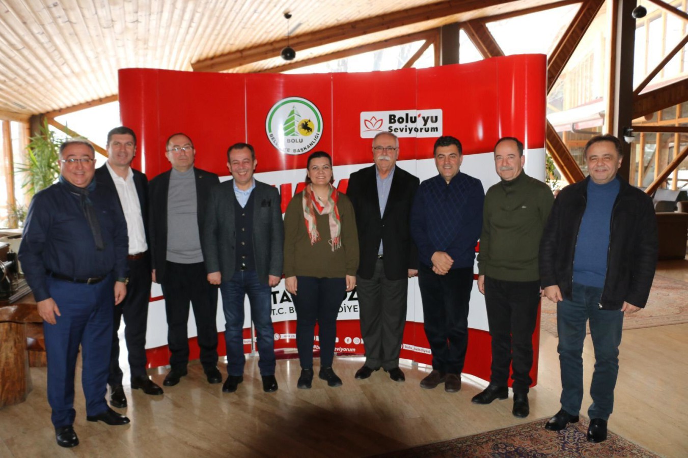 BAŞKAN SALMAN BOLU’DA İL BELEDİYE BAŞKANLARI TOPLANTISINA KATILDI