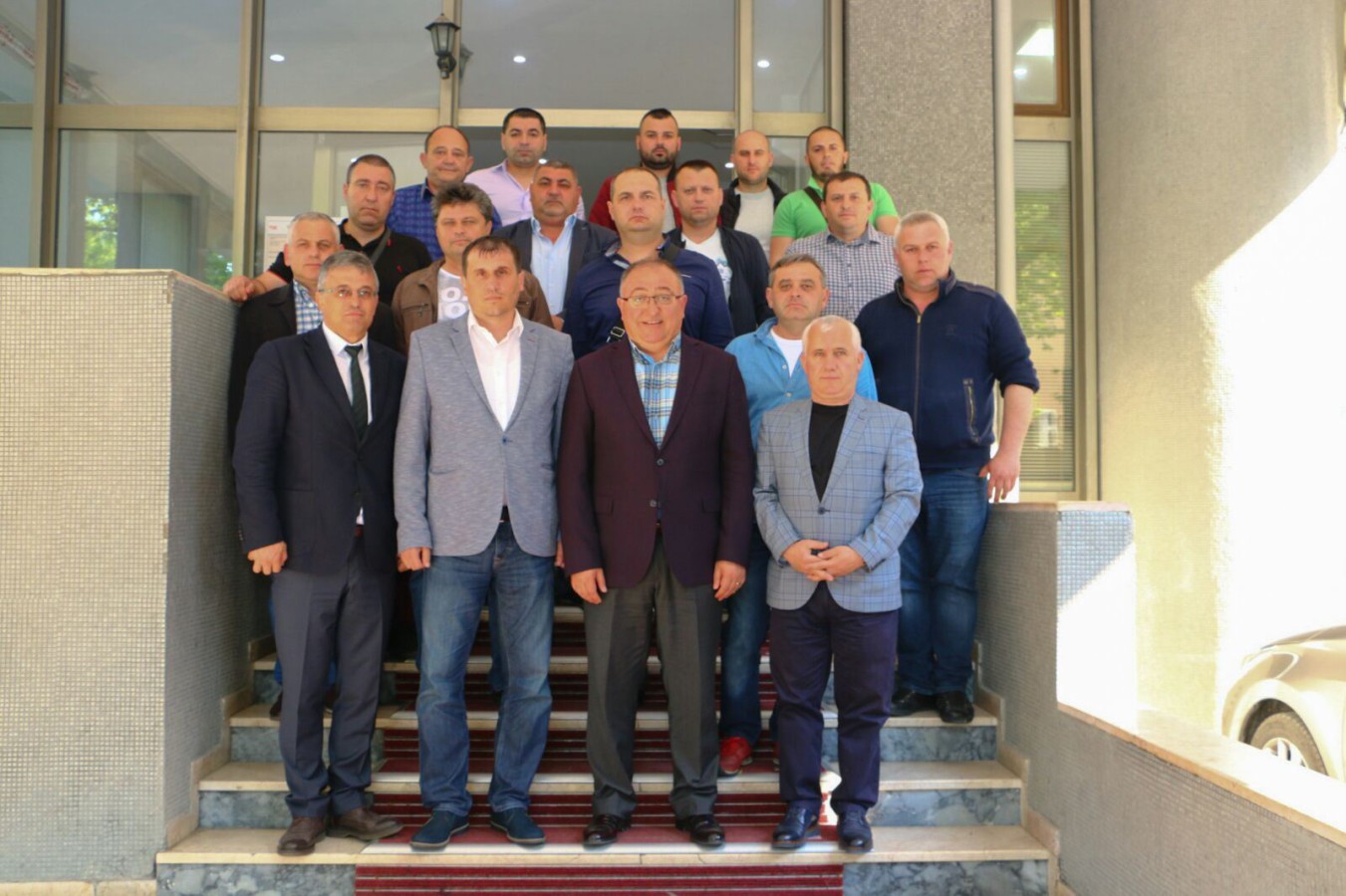 BAŞKAN SALMAN BULGAR HEYET VE SOYDAŞLARI AĞIRLADI