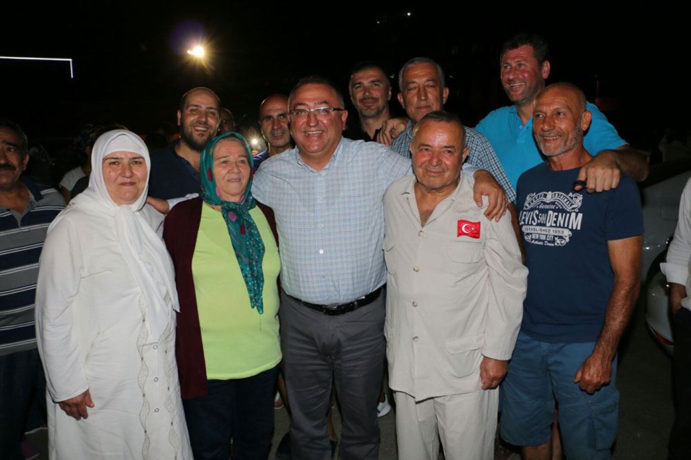 BAŞKAN SALMAN HACI ADAYLARINI UĞURLADI