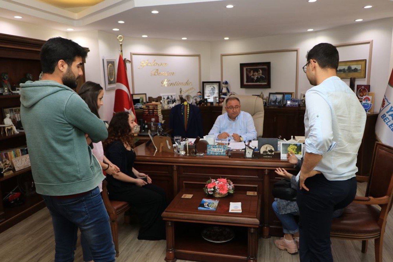 BAŞKAN SALMAN İLK HALK GÜNÜ TOPLANTISINI GERÇEKLEŞTİRDİ