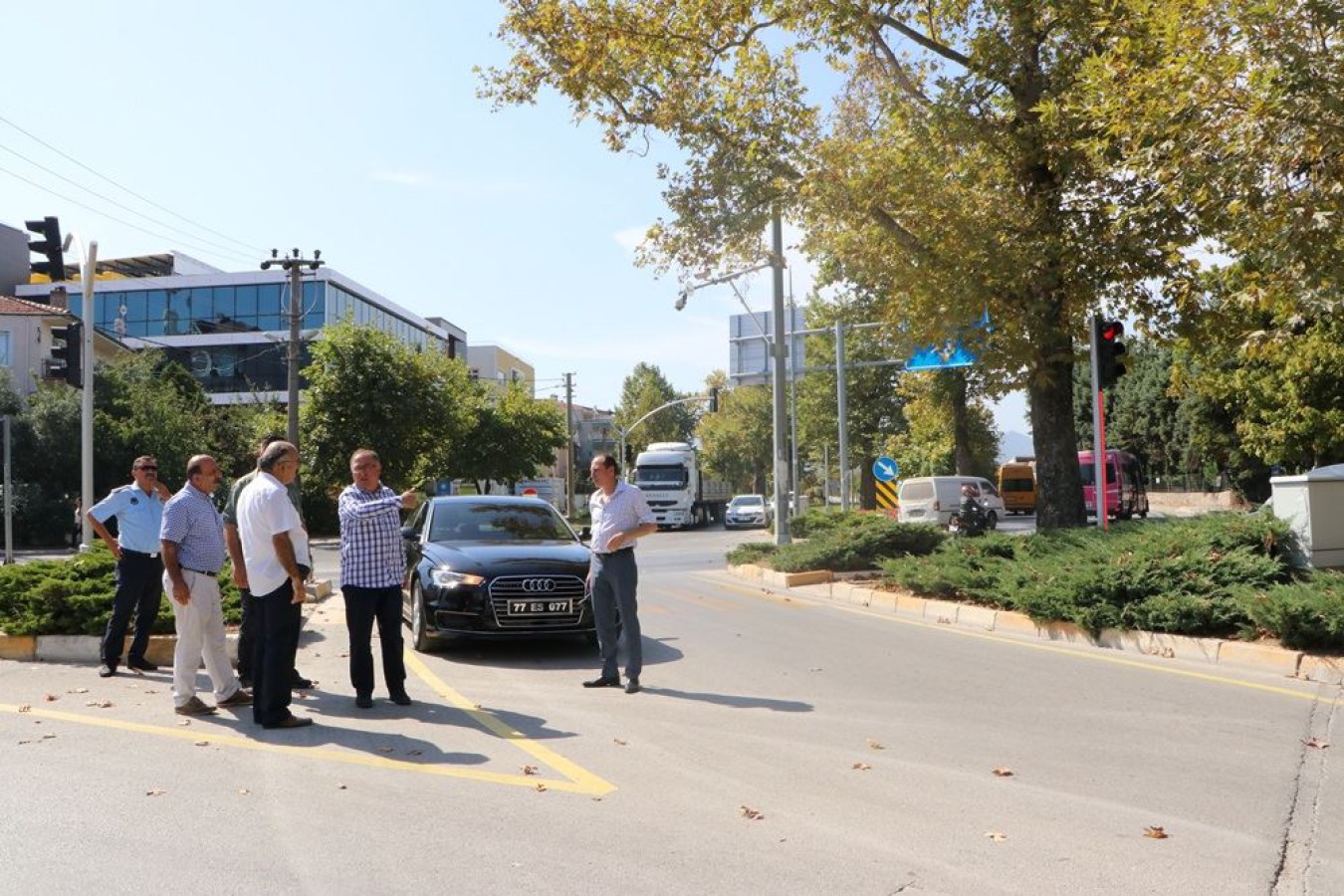 BAŞKAN SALMAN ORMAN İŞLETME SAPAĞINI İNCELEDİ