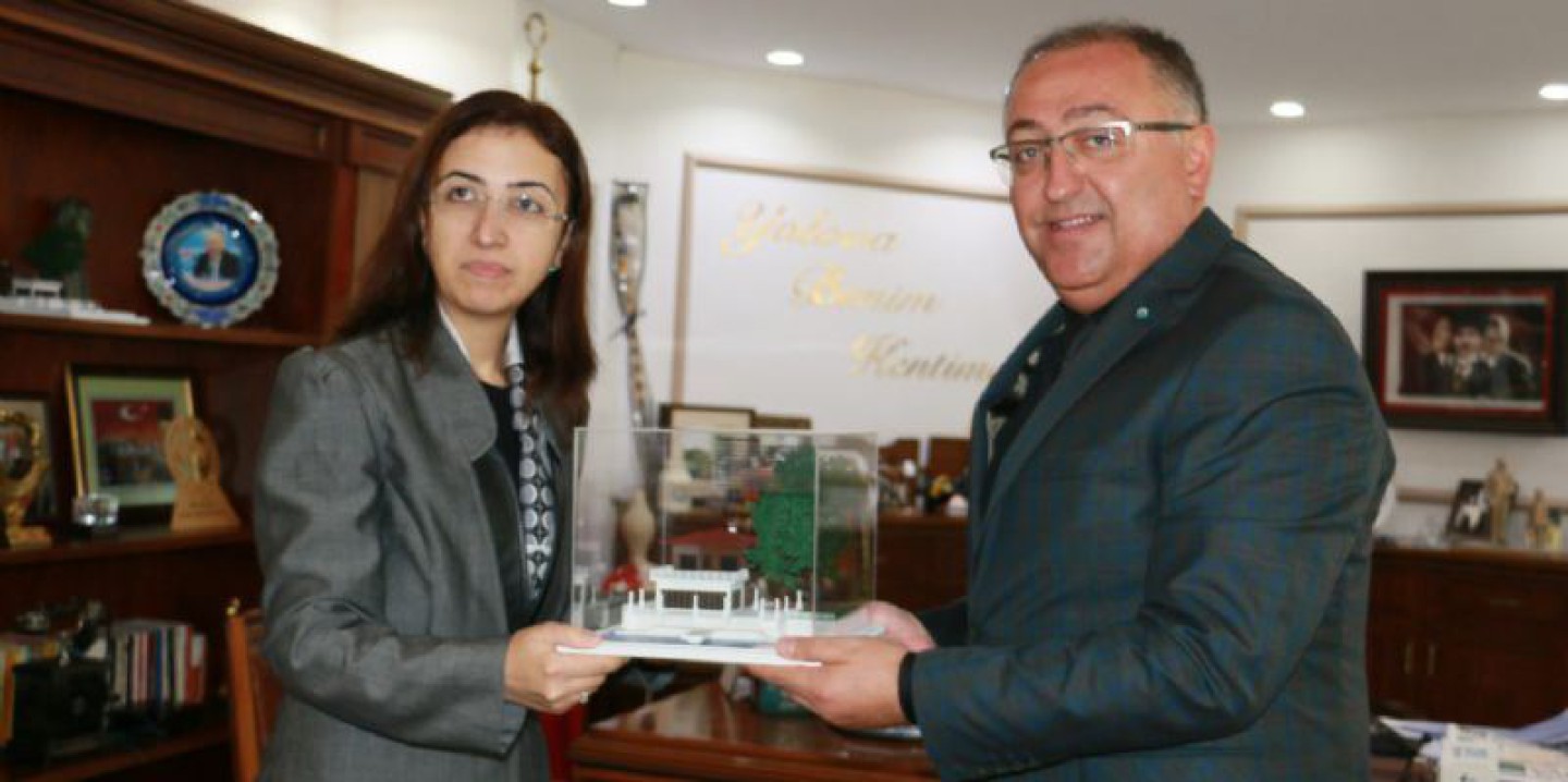 BAŞKAN SALMAN VALİ YILMAZ’I AĞIRLADI