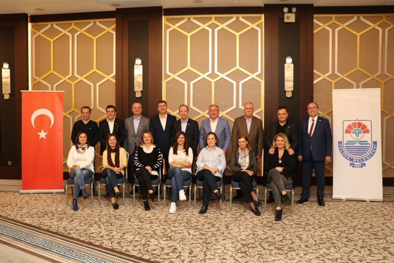 BAŞKAN SALMAN’IN ÖNCÜLÜĞÜNDE İL BELEDİYE BAŞKANLARI BİRARAYA GELDİ