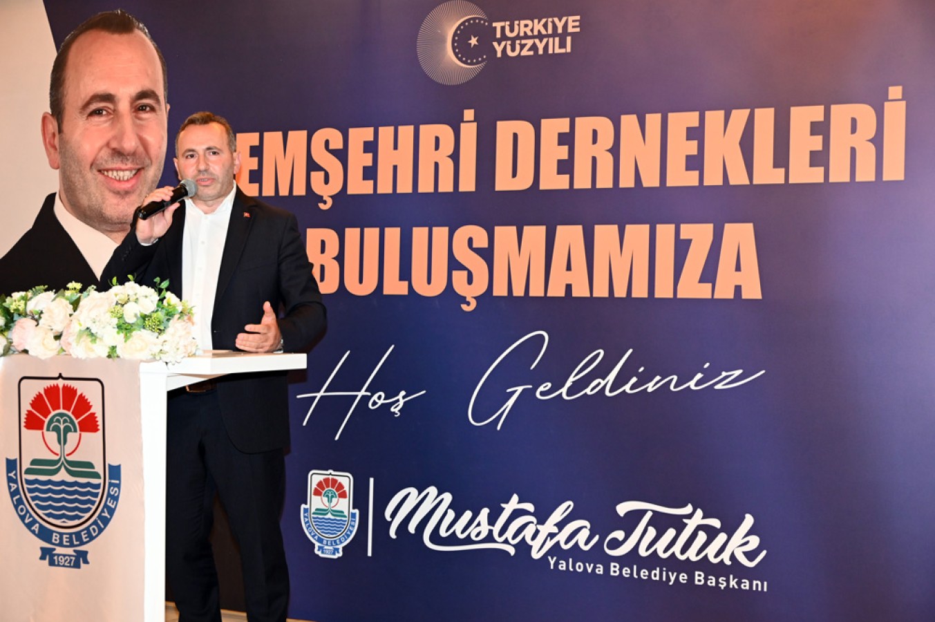 BAŞKAN TUTUK, KARADENİZ HEMŞEHRİ DERNEKLERİ İLE BULUŞTU