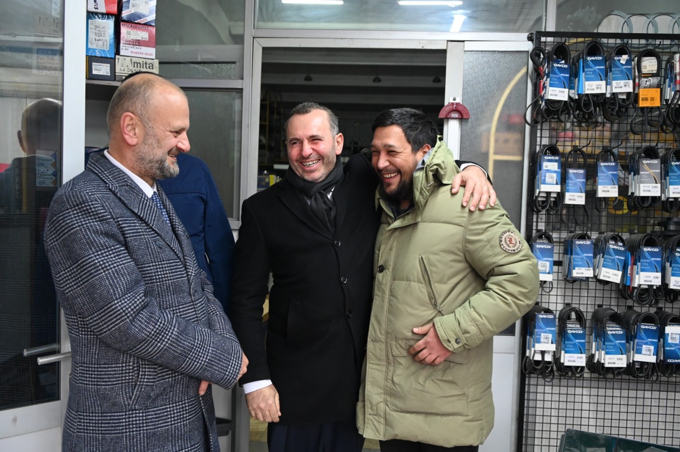 BAŞKAN TUTUK’TAN SANAYİ SİTESİNE ZİYARET