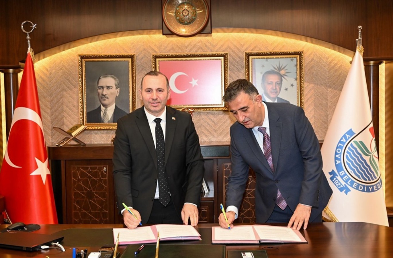 BAŞKAN TUTUK’TAN ULUSLARARASI PROJEYE İMZA