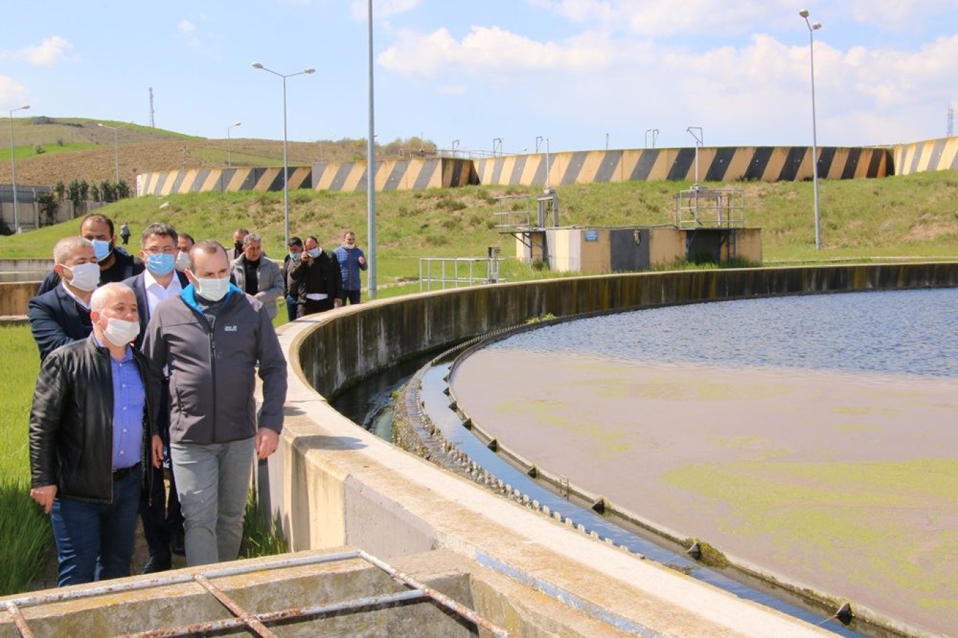 BAŞKAN VEKİLİ MUSTAFA TUTUK YASKİ’Yİ ZİYARET ETTİ