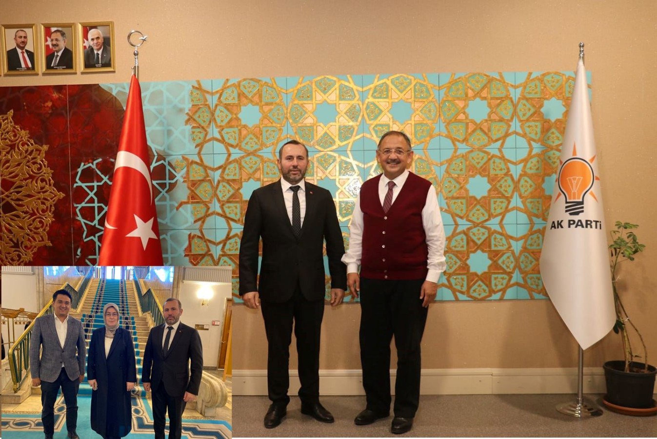 BAŞKAN VEKİLİ TUTUK ANKARA’DAN DÖNDÜ