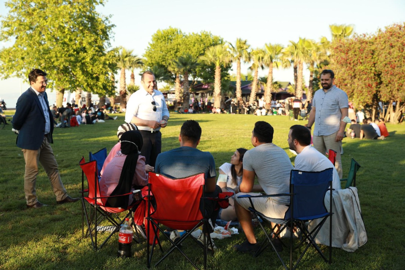 BAŞKAN VEKİLİ TUTUK GENÇLERİN ÇAĞRISINI KARŞILIKSIZ BIRAKMADI