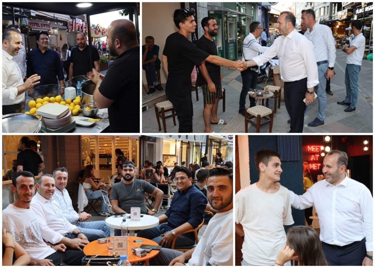 BAŞKAN VEKİLİ TUTUK GENÇLERLE BİR ARAYA GELDİ