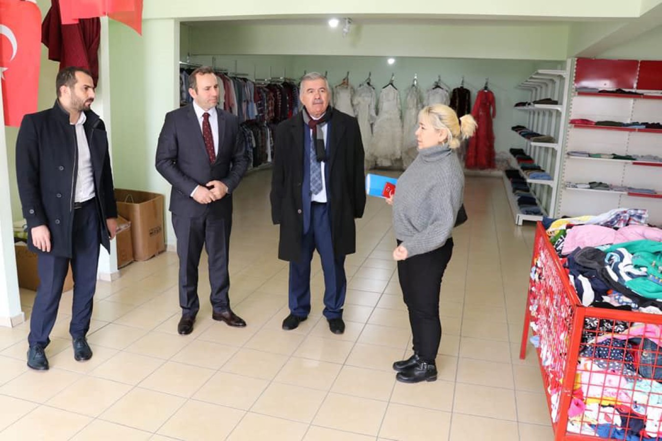 BAŞKAN VEKİLİ TUTUK KADIN VE AİLE HİZMETLERİ MÜDÜRLÜĞÜNÜ ZİYARET ETTİ