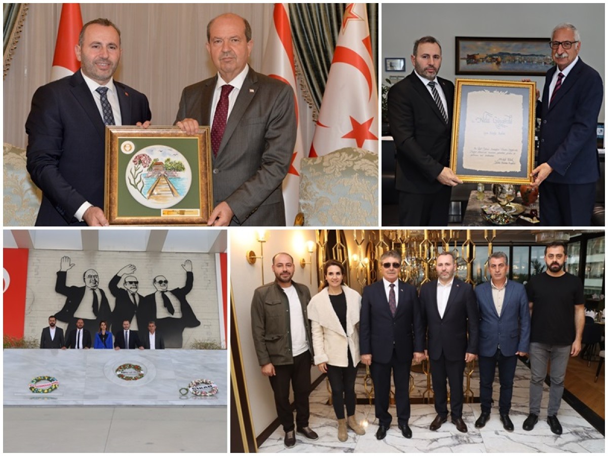 BAŞKAN VEKİLİ TUTUK K.K.T.C’DE BİR ÇOK TEMAS VE ZİYARETTE BULUNDU