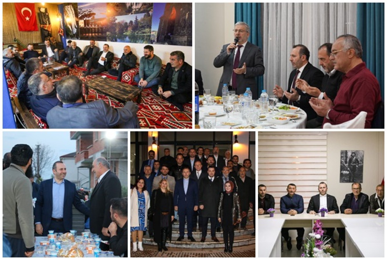 BAŞKAN VEKİLİ TUTUK RAMAZAN AYINDA VATANDAŞLARLA BULUŞMAYA DEVAM EDİYOR