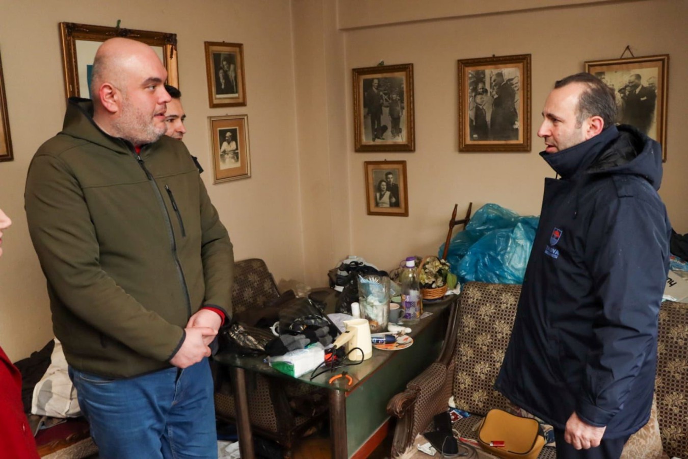 BAŞKAN VEKİLİ TUTUK SIĞIRTMAÇ MUSTAFA’NIN TORUNUNU ZİYARET ETTİ