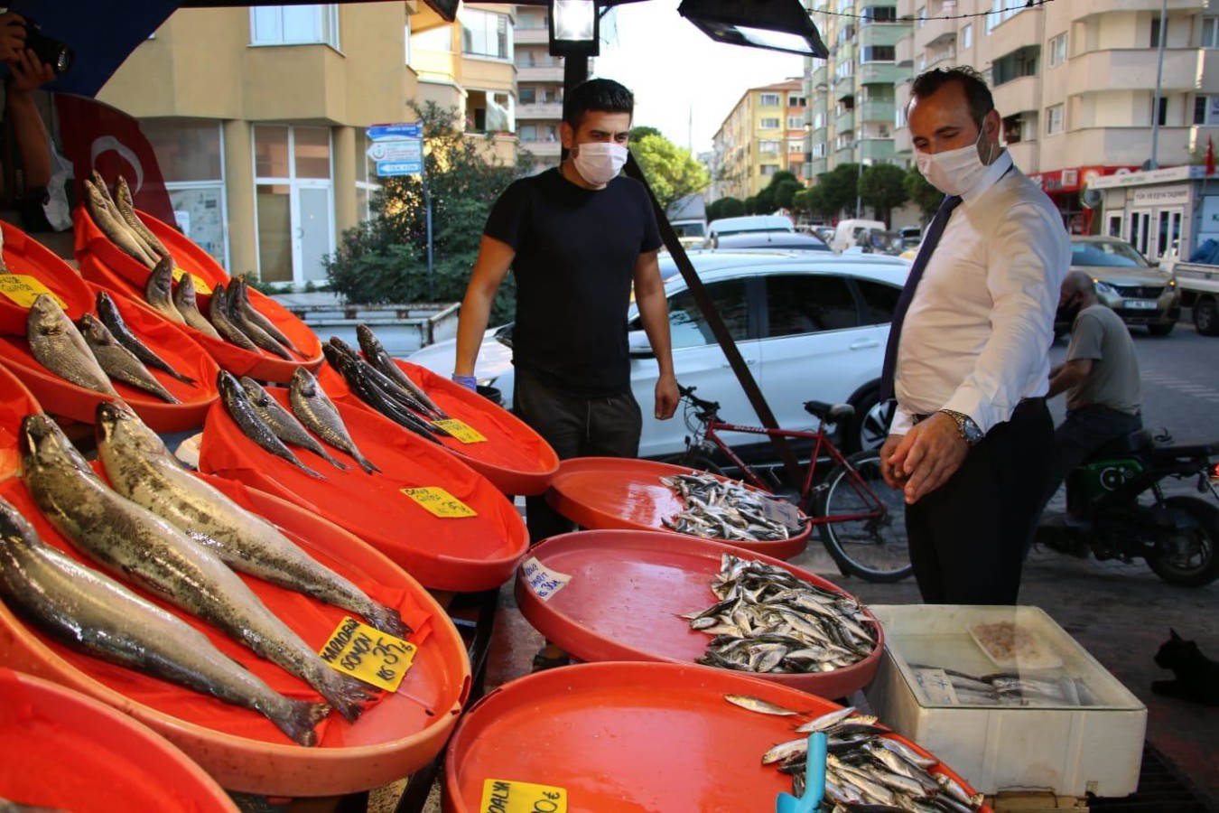 BAŞKAN VEKİLİ TUTUK’TAN BALIKÇILARA ZİYARET