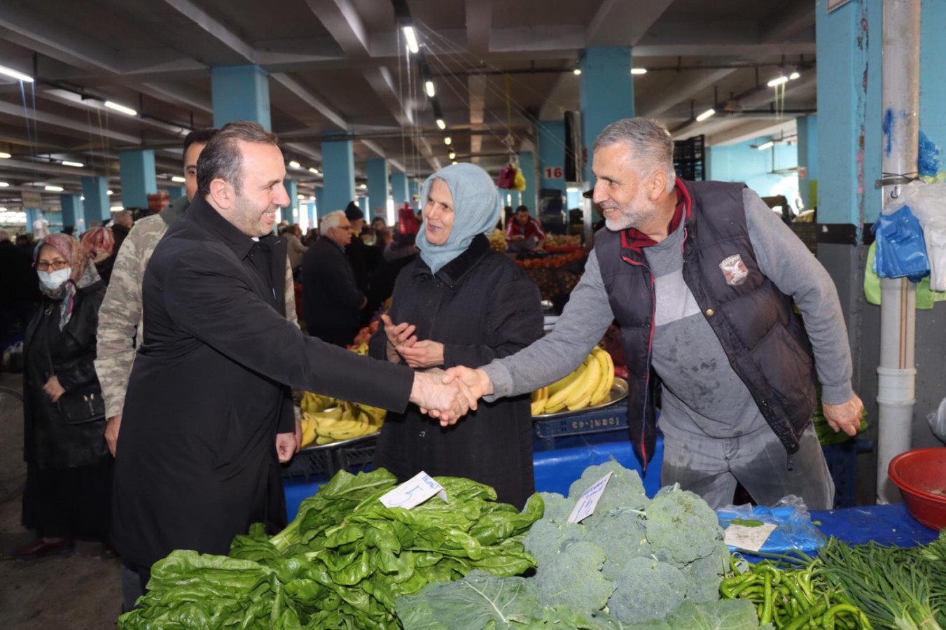BAŞKAN VEKİLİ TUTUK'TAN HAFTA SONU MESAİSİ