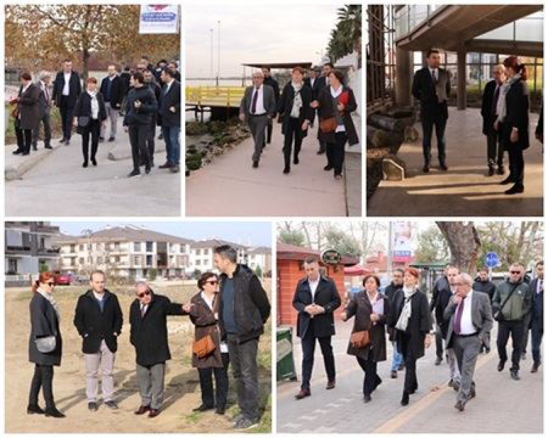 BAŞKAN YARDIMCILARI KUTLU VE YÜREKKORKUTAN İNCELEMELERDE BULUNDU