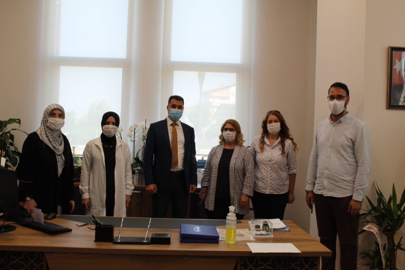 ÇALIŞMA VE PROJELERİ YERİNDE İNCELEDİLER