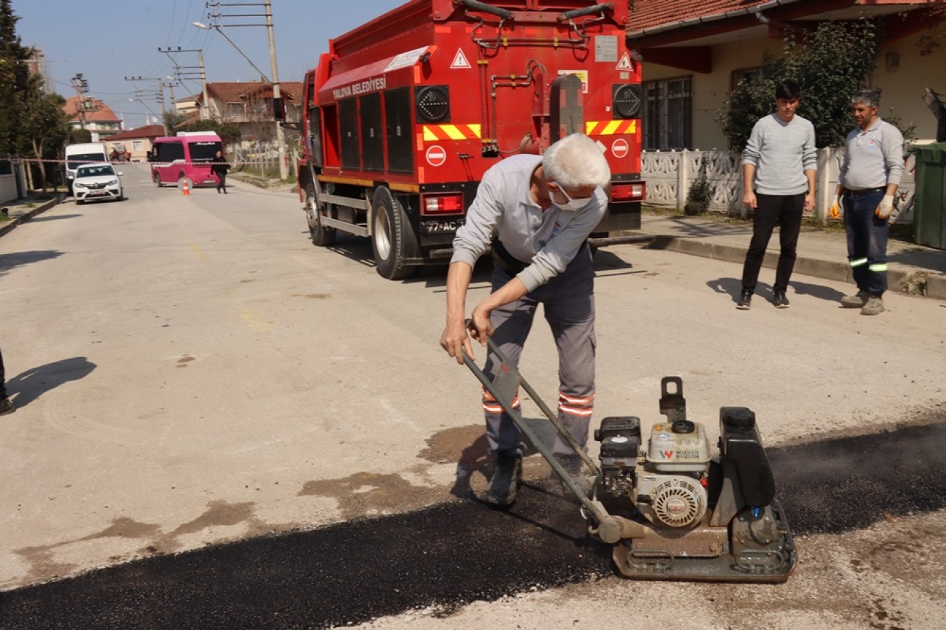 ÇALIŞMALAR ARALIKSIZ OLARAK DEVAM EDİYOR