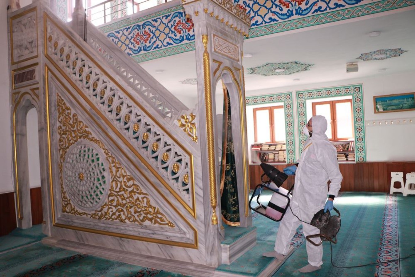 CAMİLERE KORONA VİRÜS ÖNLEMİ