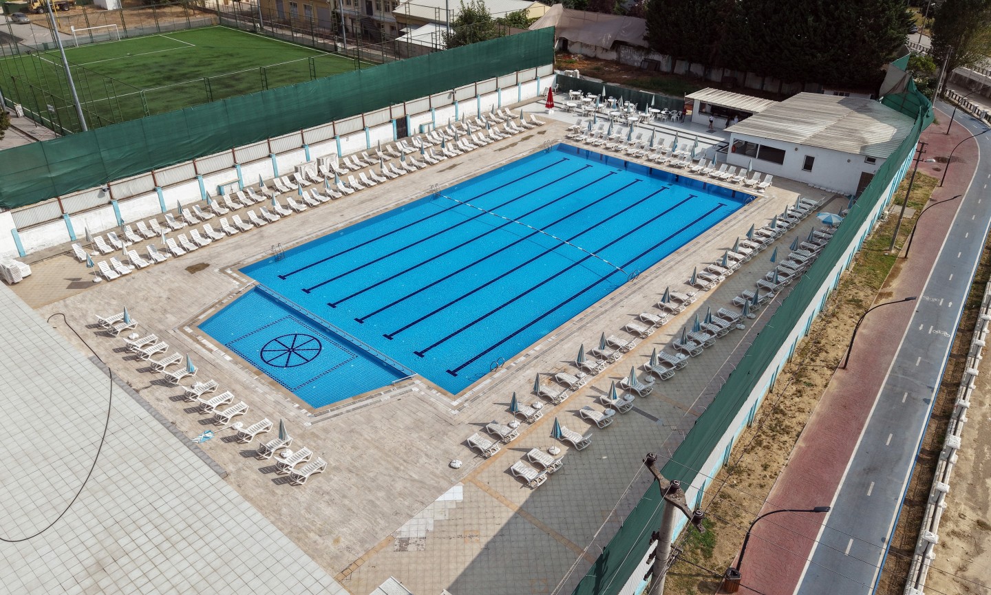 ‘ÇİÇEK YÜZME HAVUZU’ HİZMET VERMEYE BAŞLADI