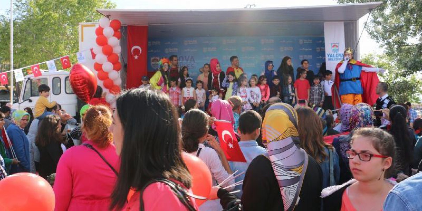 Çocuklar Gönüllerince Eğlendi