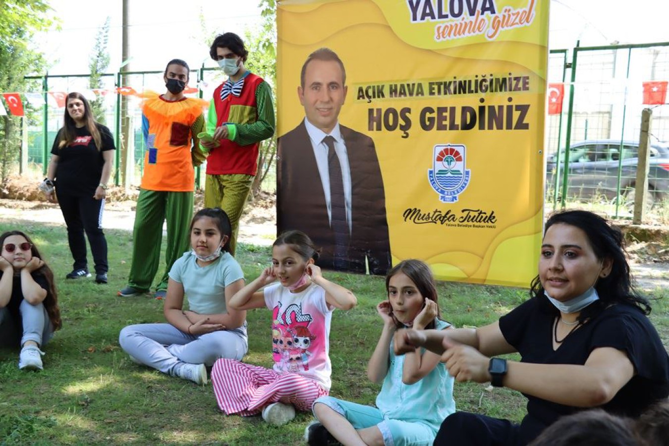 ÇOCUKLAR GÖNÜLLERİNCE EĞLENDİLER