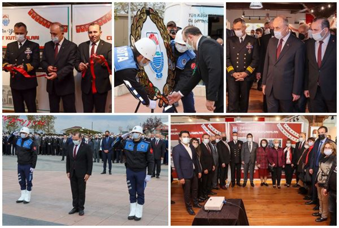 CUMHURİYETİN 98. YILI ETKİNLİKLERİ DÜZENLENEN TÖRENLE BAŞLADI