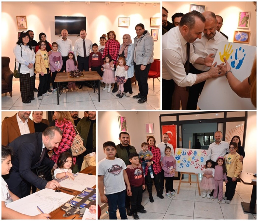 DEPREMZEDE ÇOCUKLAR İÇİN ETKİNLİK DÜZENLENDİ