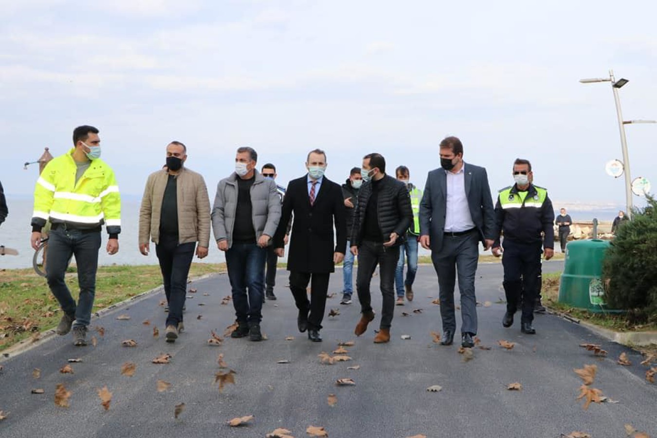 DOĞU SAHİL BANDINDA BİSİKLET VE YÜRÜYÜŞ YOLU TAMAMLANDI