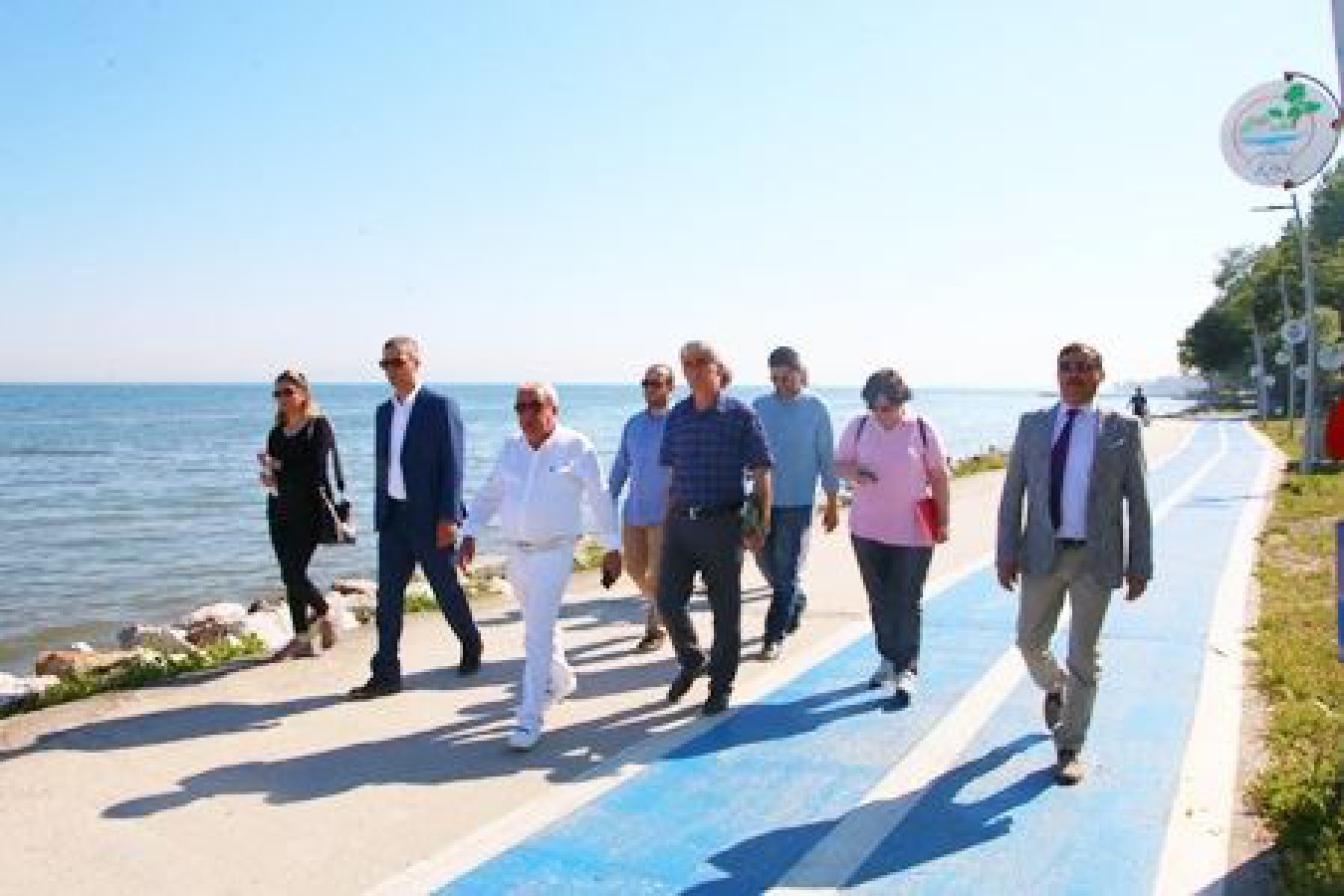 DOĞU SAHİL BANDINDA İNCELEMELERDE BULUNULDU