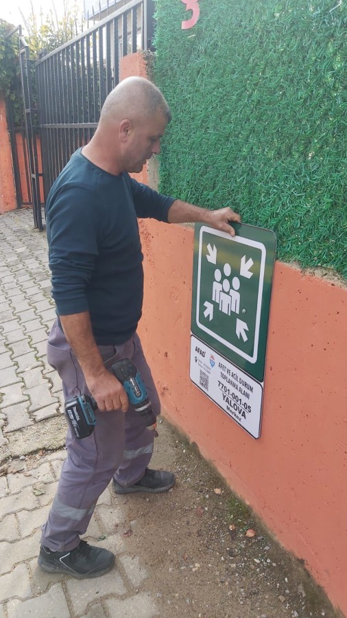 EKSİK KALAN TABELALAR TAMAMLANDI