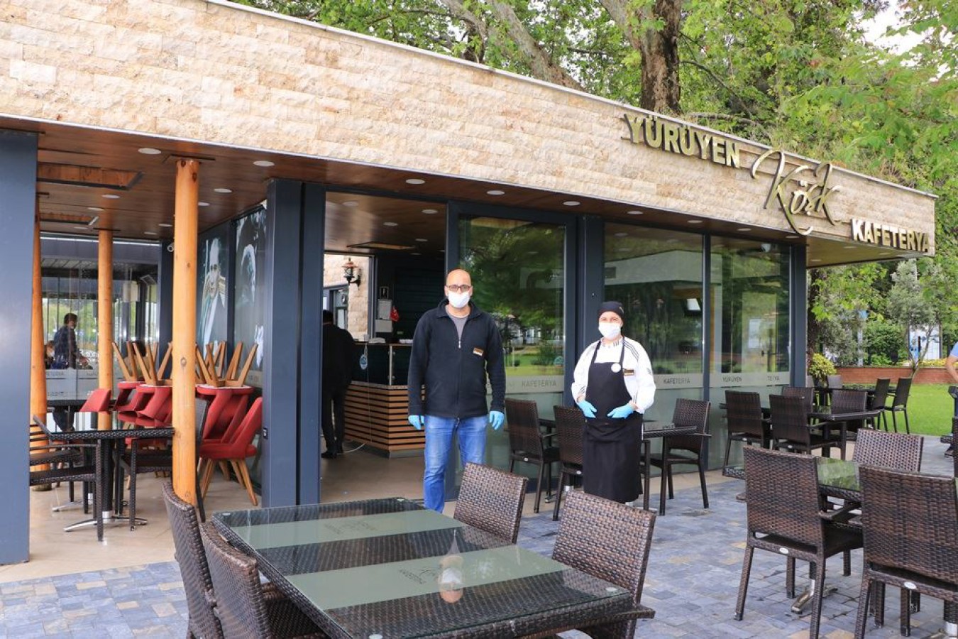 ENGELSİZ CAFE, KÖŞK KAFE VE EMEKLİLER LOKALİ HİZMET VERMEYE BAŞLADI