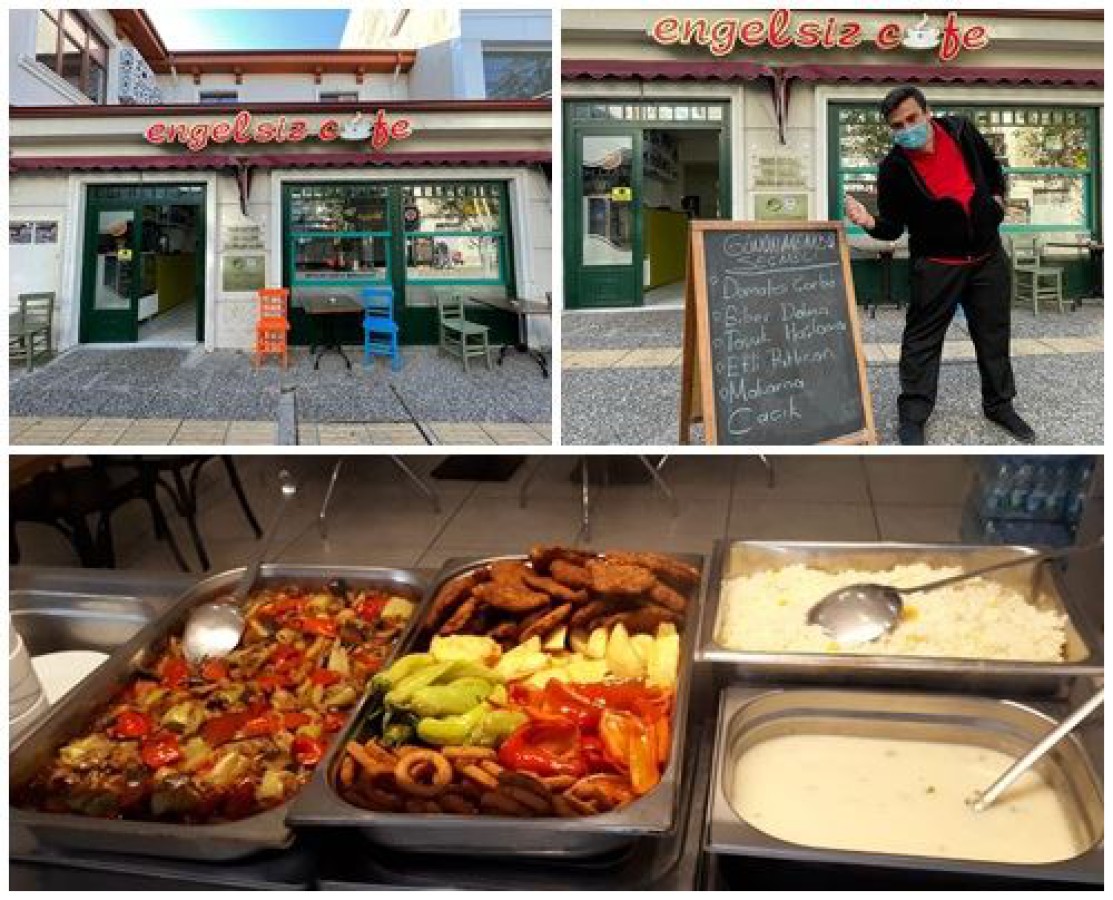 ENGELSİZ CAFE’DE HİZMETTE SINIR YOK