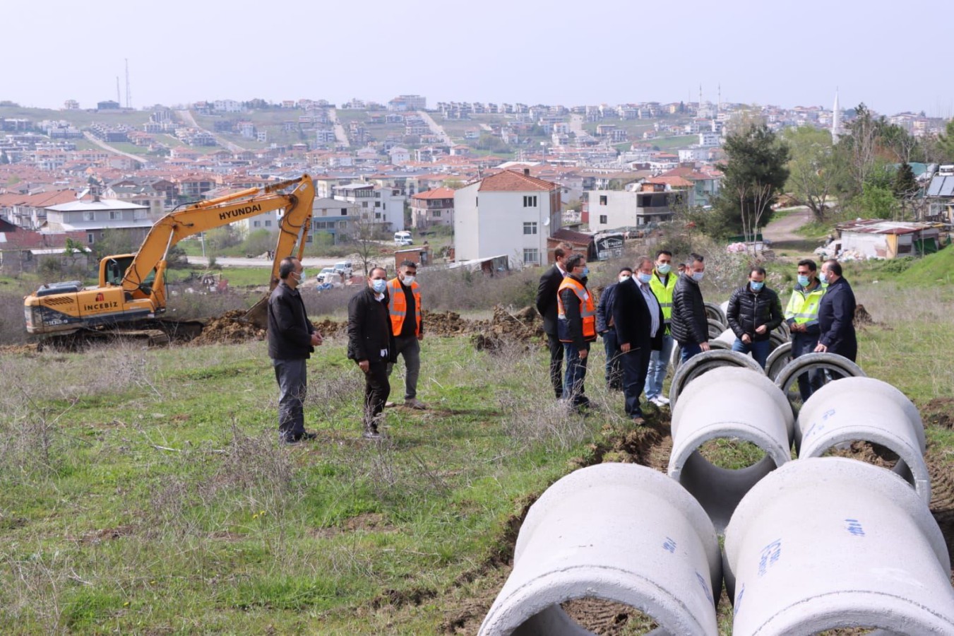 FERHATBEY CADDESİNE YENİ YAĞMURSUYU KOLEKTÖR HATTI