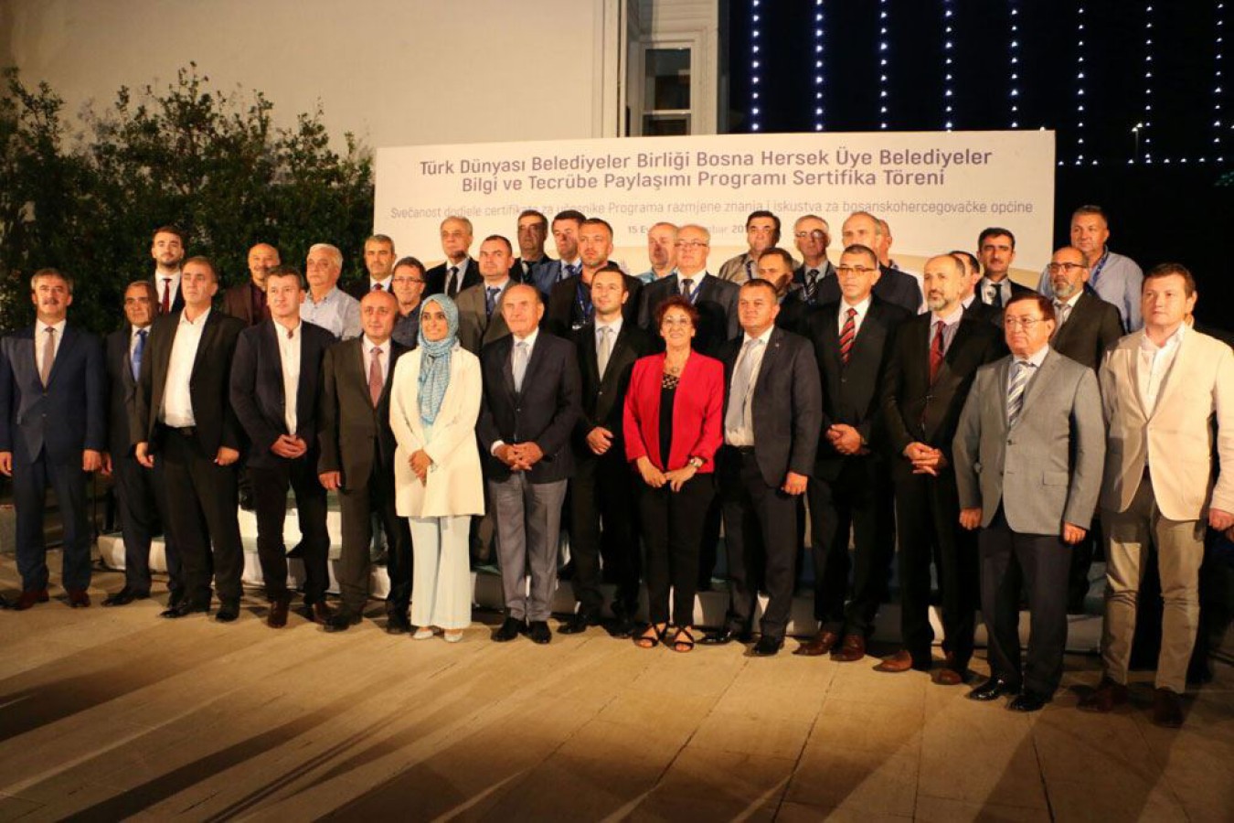 GÜNER, SERTİFİKA TÖRENİNE KATILDI