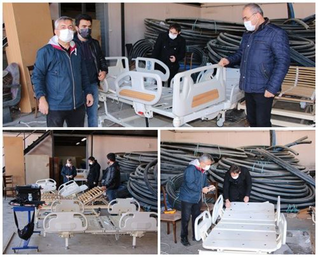 HASTA YATAKLARI İHTİYAÇ SAHİPLERİNE VERİLECEK