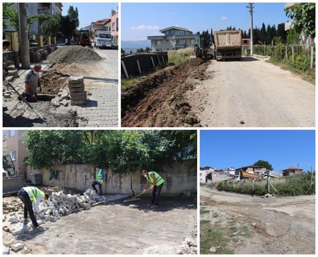 HATLAR YENİLENİYOR YOLLAR YAPILIYOR